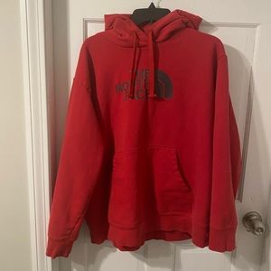 The North Face Red Hoodie